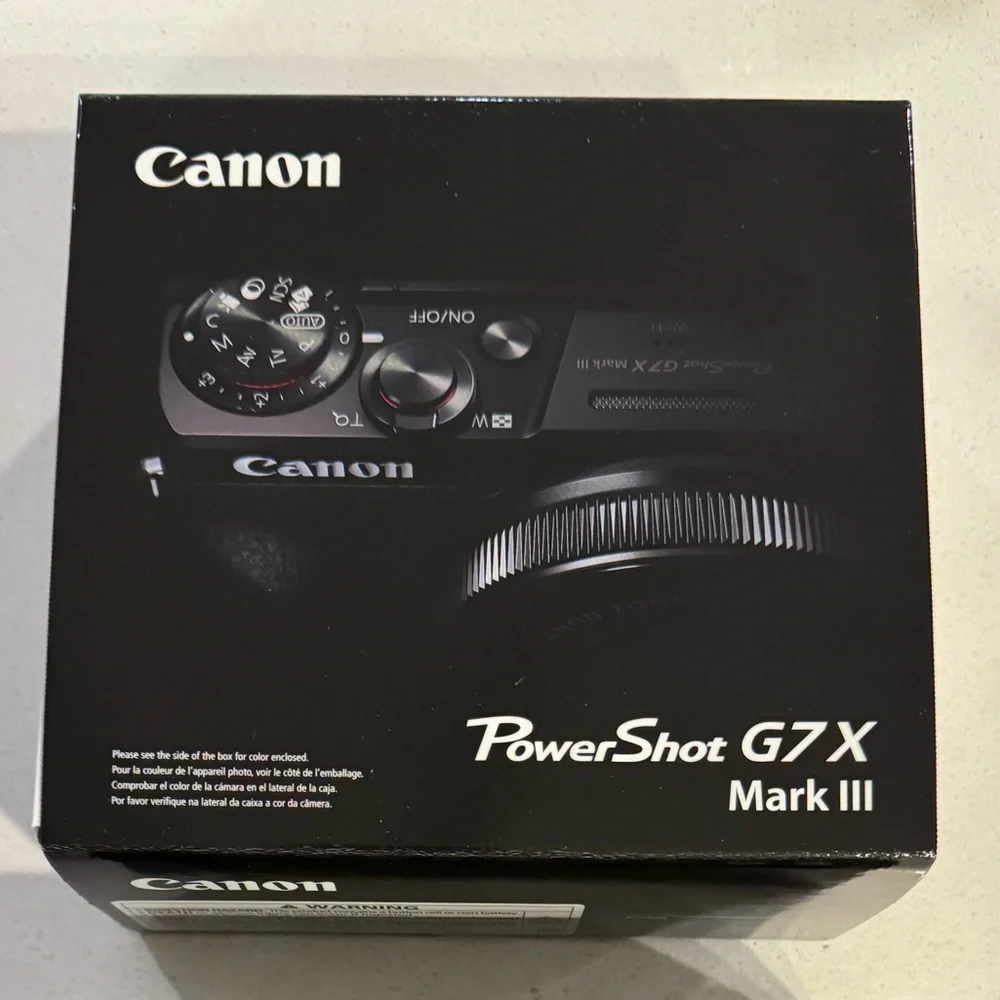 Canon G7 X Mark iii